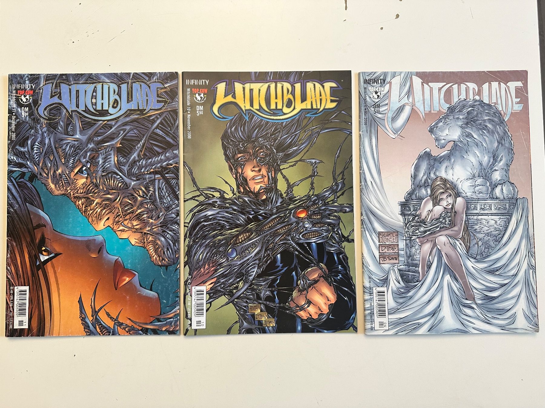 Fumetti: WITCHBLADE 3er Lot Band 4, 10, 11 - INFINITY – Usato da Münsingen venduto da Ganjam