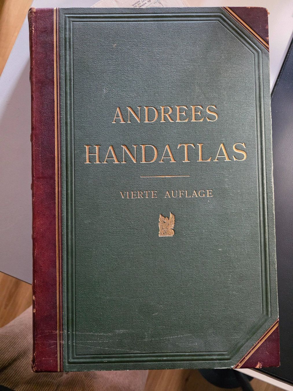 Libri: Andrees Handatlas vierte Auflage 1899 - A. Scobel – Usato da Walterswil BE venduto da Lonitti