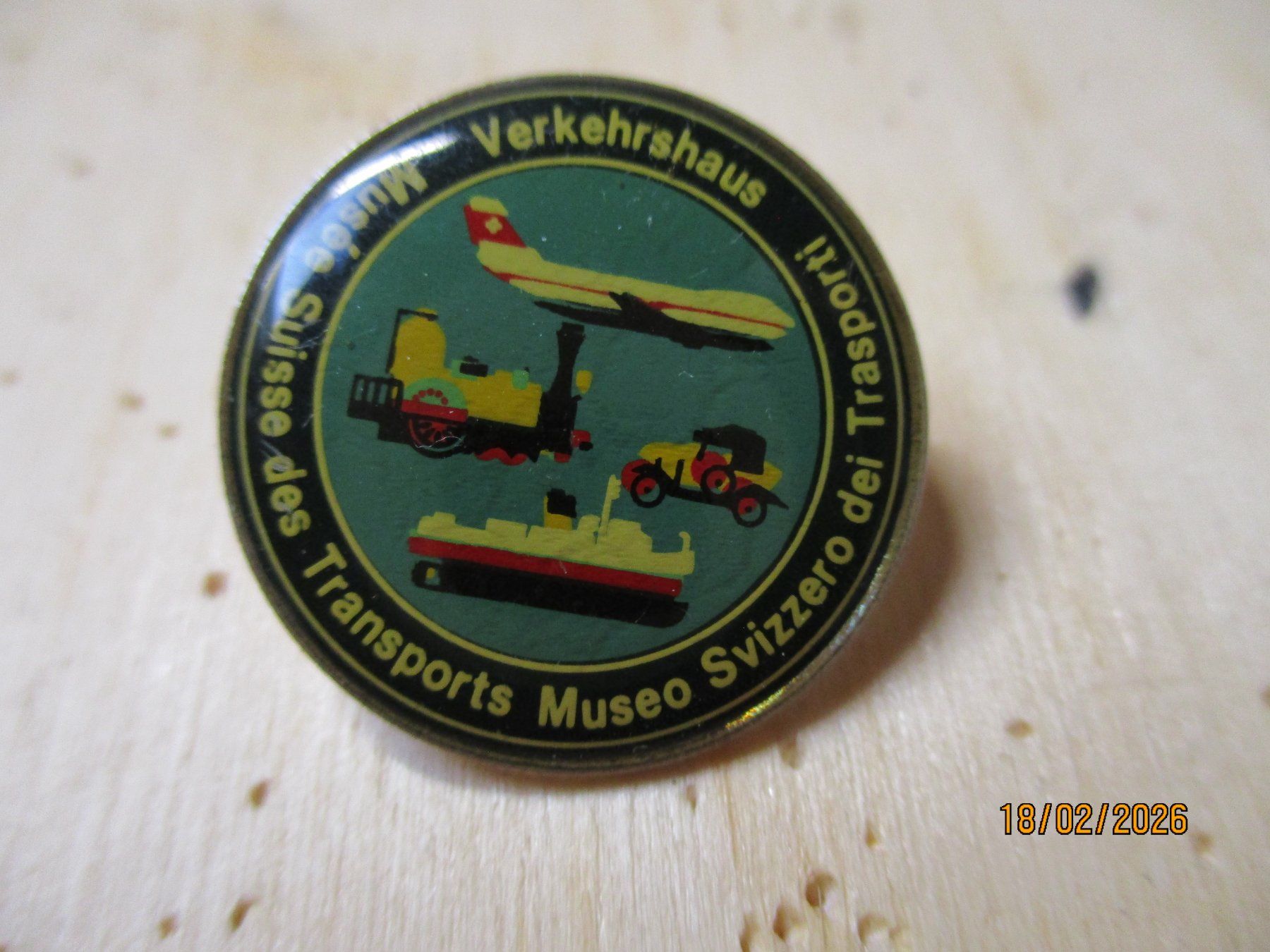 Placchette & Badge: Verkehrshaus Luzern Pin – Nuovo (secondo la descrizione) da Felsberg venduto da sanwill