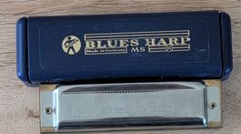 Mundharmonika Blues Harp, guter Zustand