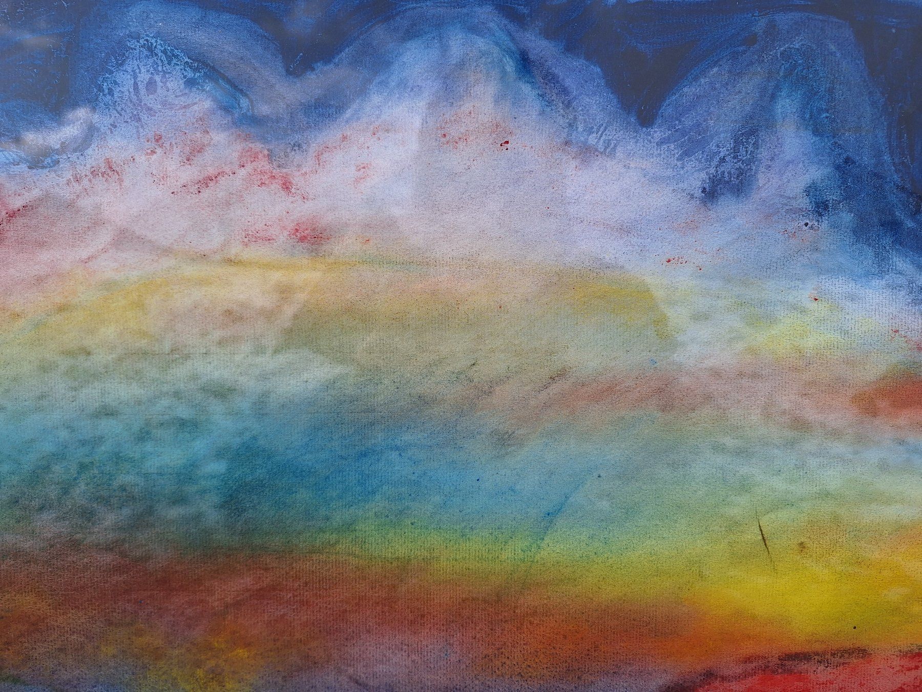 Dipinti: Eugen Bachmann 75 - schönes Bild - Berge mit Meer ? – Usato da Altstätten SG venduto da GGsGameshop 3