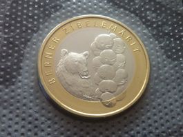 10 Fr.  2011  Berner Zibelemärit  unz. / stgl.