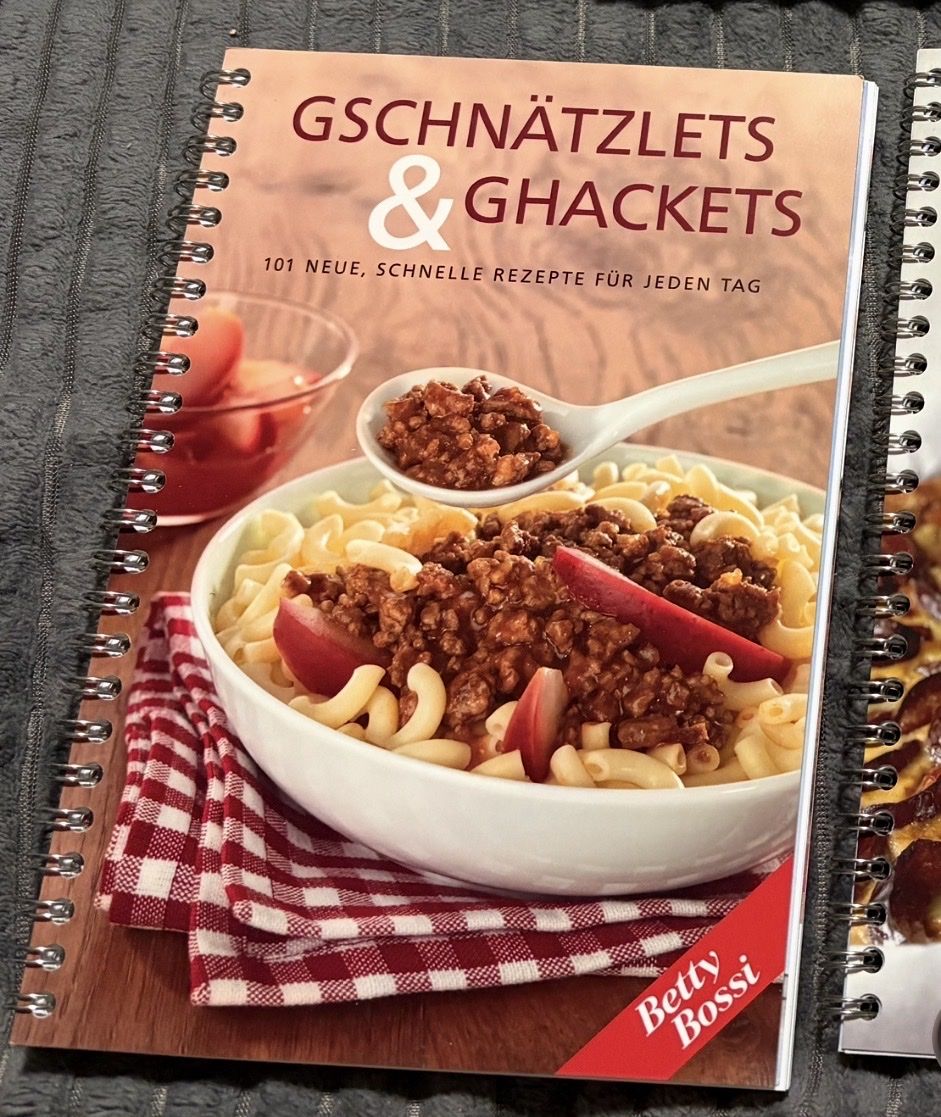 Libri: Betty Bossi: Gschnätzlets & Ghackets – Usato da Wetzikon ZH venduto da deb_8wcc