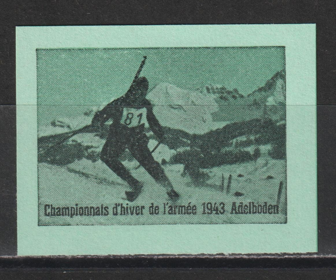 Alle Briefmarken: Armeemeisterschaften Nr. 52/2 ** – Gebraucht aus Siebnen von Fstaehli
