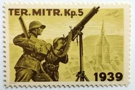 Soldatenmarke 2.WK, Territorial Mitrailleur Kp 5, Wi Ter 60