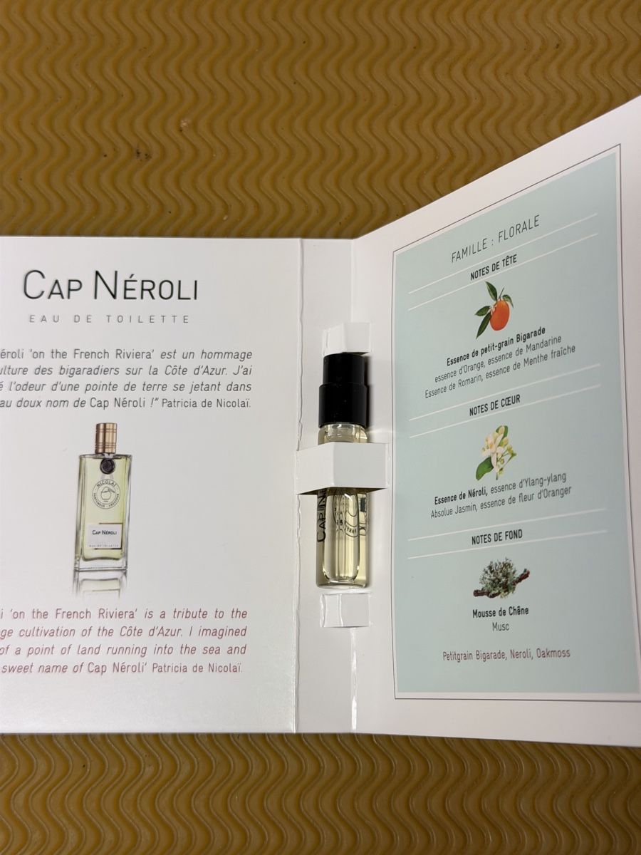 Profumi & Eau de Toilette: Nicolaï Cap Néroli eau de toilette – Nuovo e nell'imballaggio originale da fey venduto da Caductilometre 1