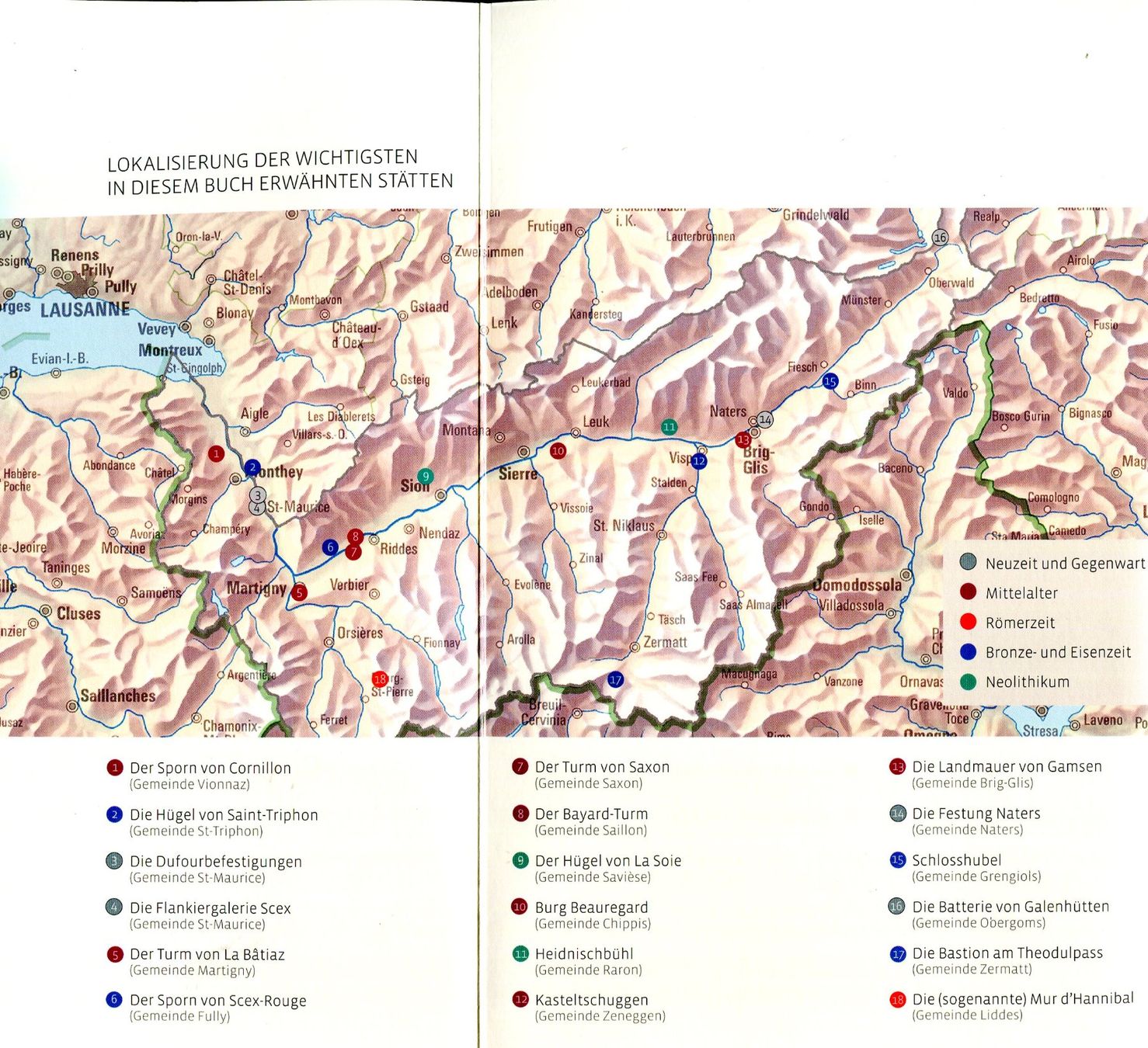 Livres: Wallis, Befestigte Anlagen – D'occasion à Aarau par Elmaar41 1