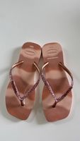 Havaianas FlipFlops in Rosa Glitzer, Gr. EUR 39/40, NEU