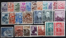 Österreich Lot mit alten Werten XIII