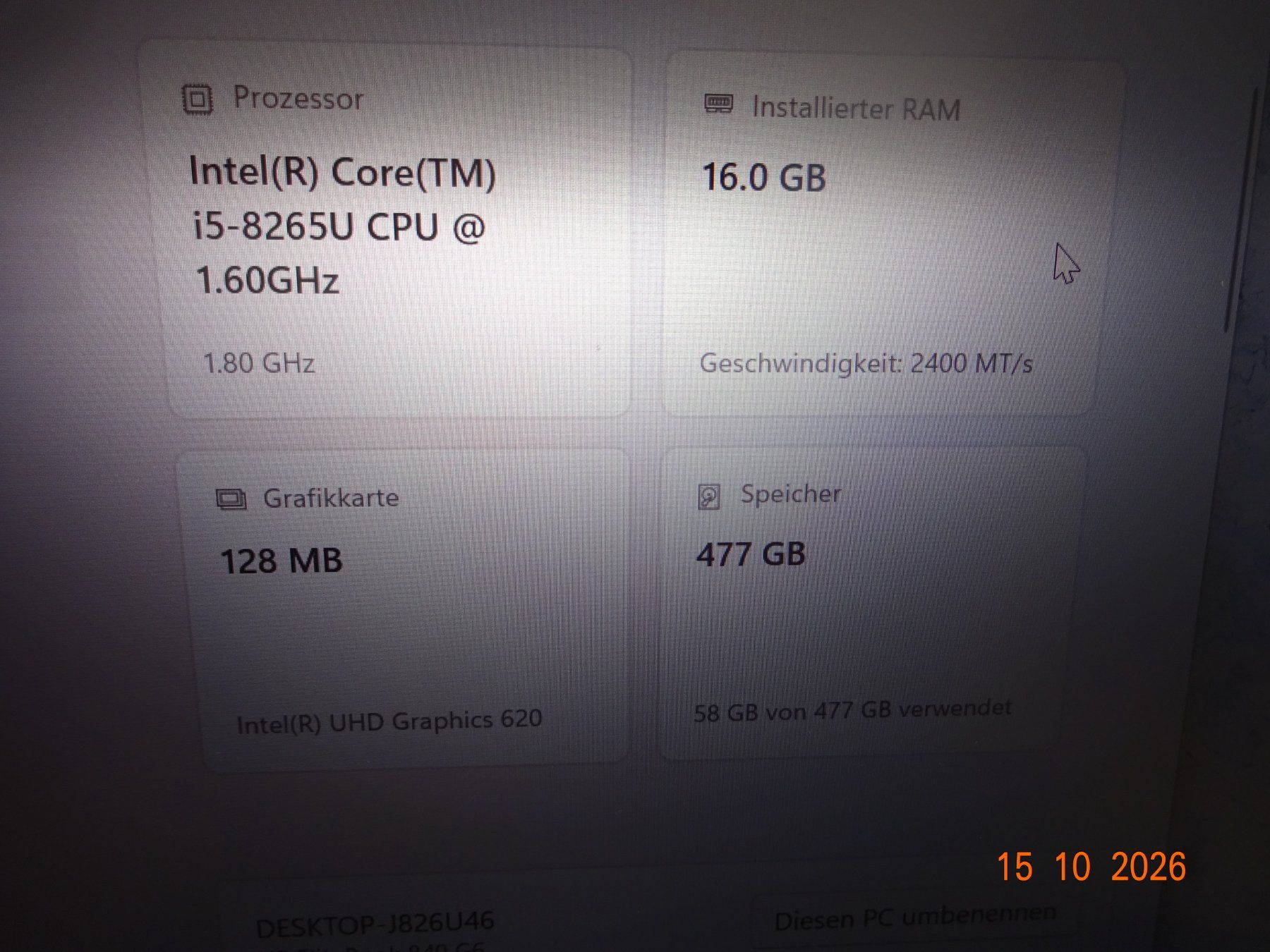 Hewlett Packard Notebook: HP EliteBook 840 G6 – Usato da Winterthur venduto da Starrite 3
