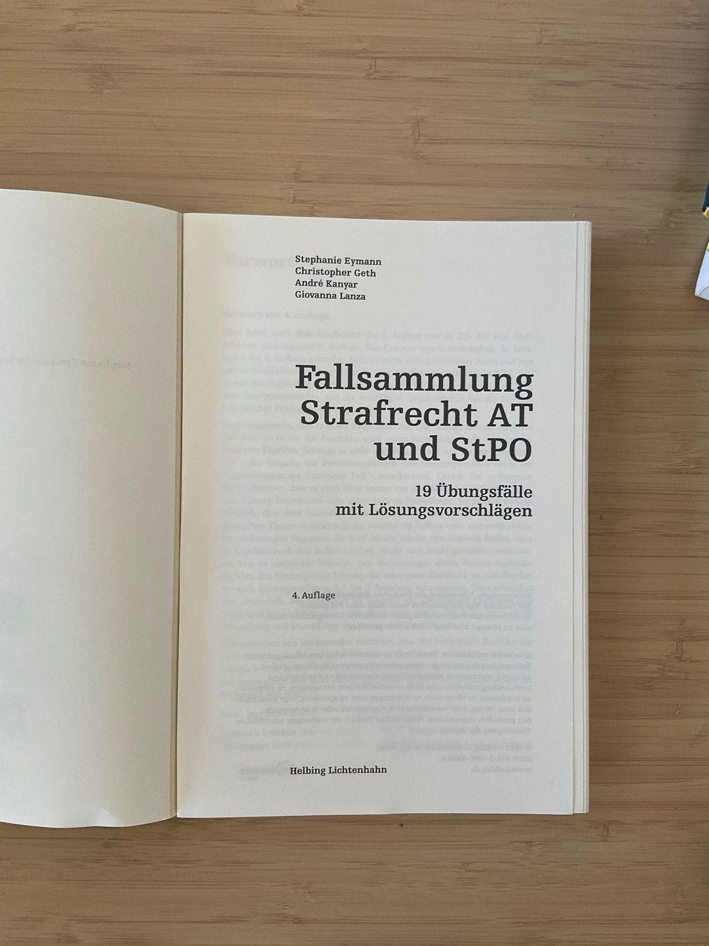 Libri: Fallsammlung Strafrecht AT und StPO – Usato da Bottmingen venduto da cho_m7fq 2