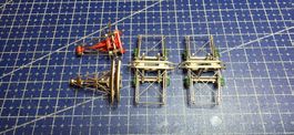 Modellbahn Stromabnehmer HO 4 stück
