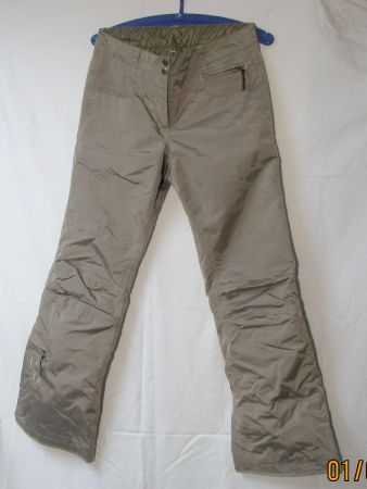 Ski-/Snowboardhose grau/beige