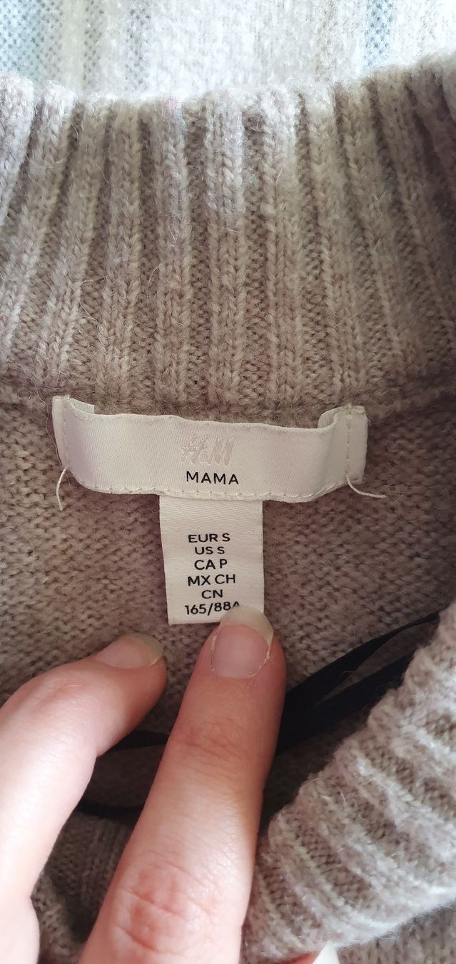H&M Vestiti: H&M Mama Strickkleid, beige, Gr. S – Usato da Bern venduto da fede736 1