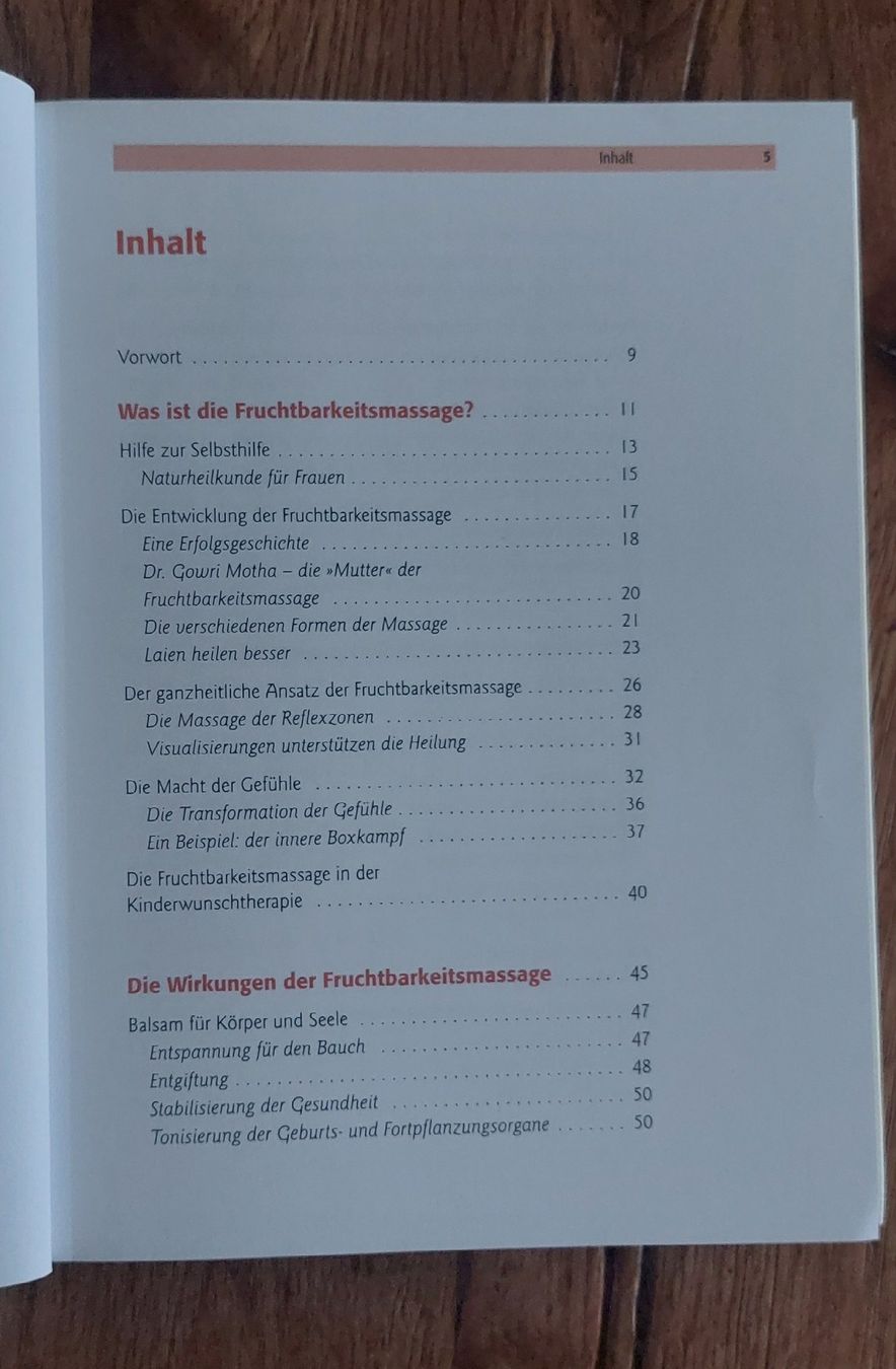 Libri: Die Fruchtbarkeitsmassage von Birgit Zart – Usato da Aarau Rohr venduto da meeruisland 2