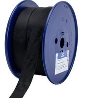 50m Gurtband PP 25 x1,5 mm schwarz