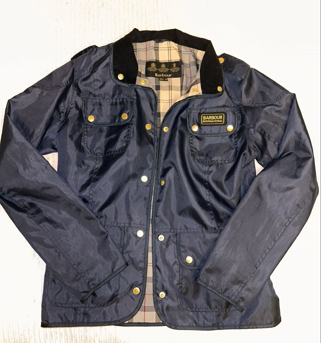 Barbour Giacche: Barbour Jacke Navy Blau – Nuovo (secondo la descrizione) da Glattfelden venduto da mha_lxg6