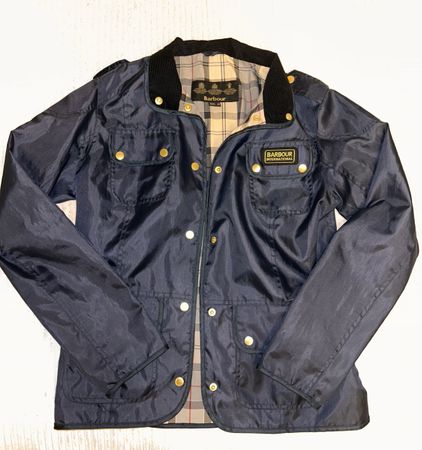 Barbour Jacke Navy Blau