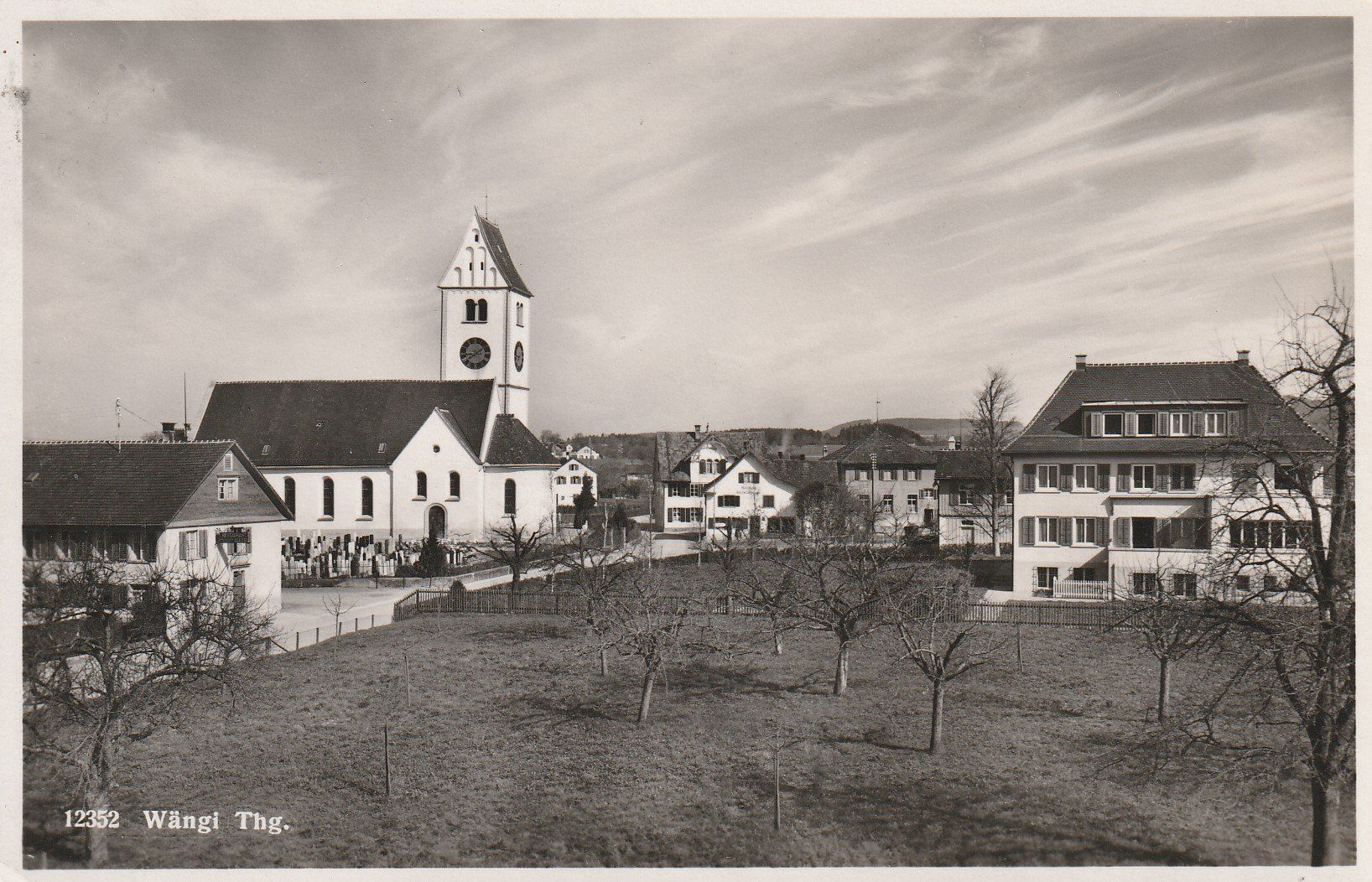 Cartoline postali: Wängi - 1947 – Usato da uttwil venduto da Koehlerfred