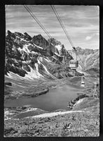 TITLISBAHN. Blick auf Trübsee, ca. 1960