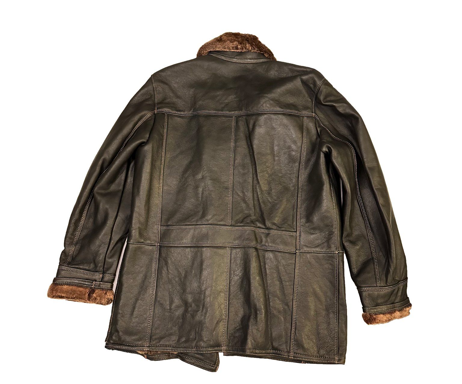 Vestes: Lederjacke mit australischer Schearling-Wolle – Neuf avec emballage d'origine à Gersau par LederjackenCH 1