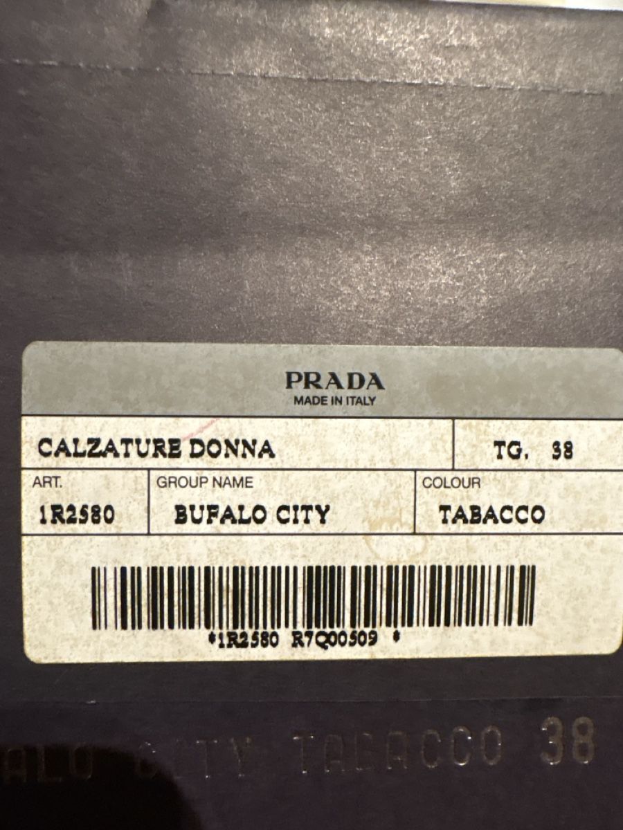 Prada Chaussures femmes: Mules Prada cuir marron taille 38 boîte sac – D'occasion à Satigny par gig_rn62 3