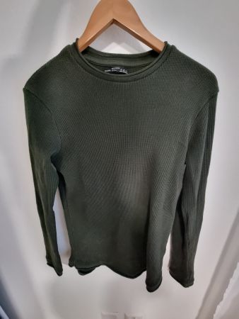 Dunkel Grüner Pullover Bershka Gr S Herren