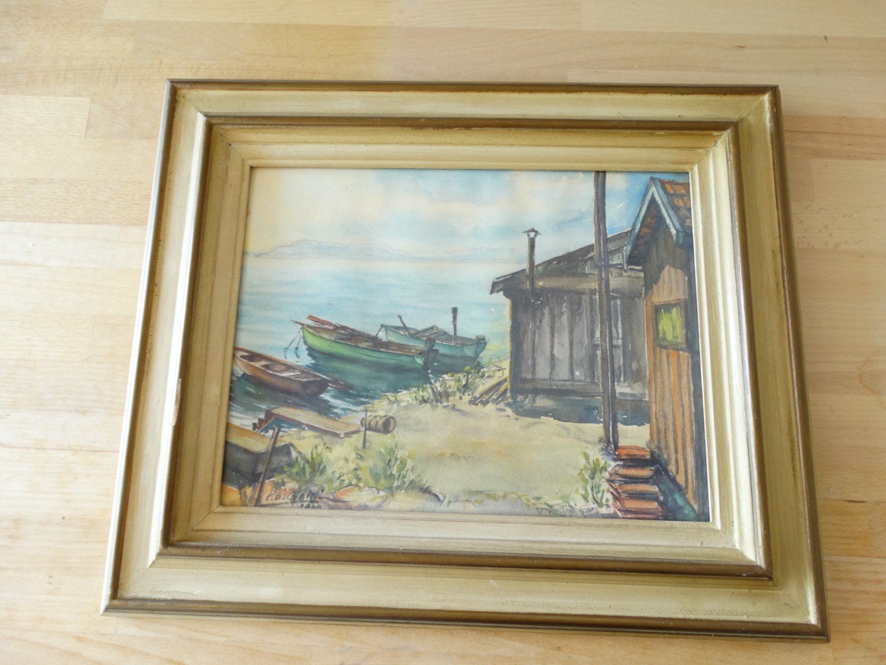Poster & Bilder: Aquarel Bild – Gebraucht aus Lengnau AG von Oskarhuus