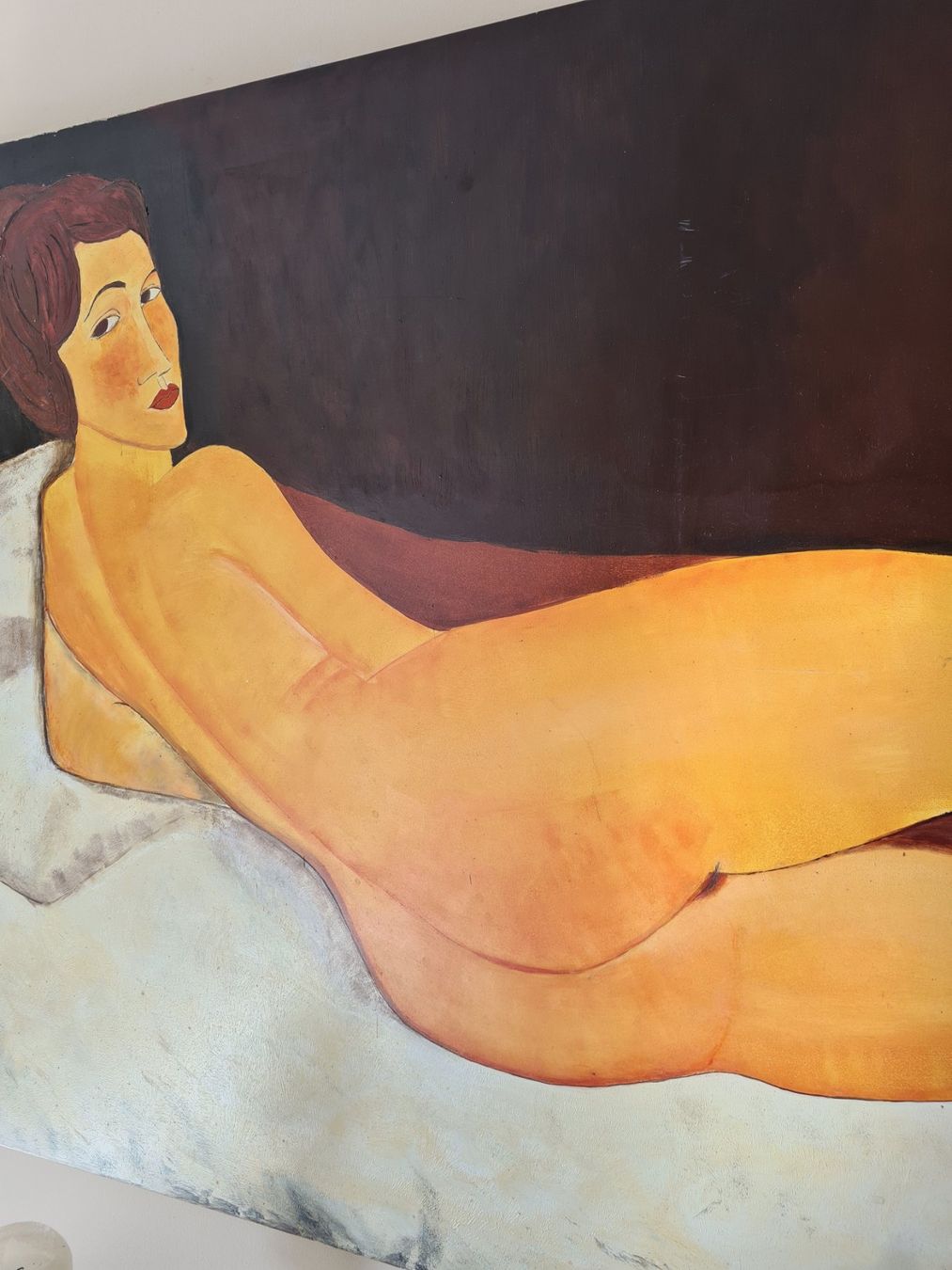 Dipinti: Grosses Akt Gemälde n. Modigliani – Usato da Rotkreuz venduto da Dobermann5 2