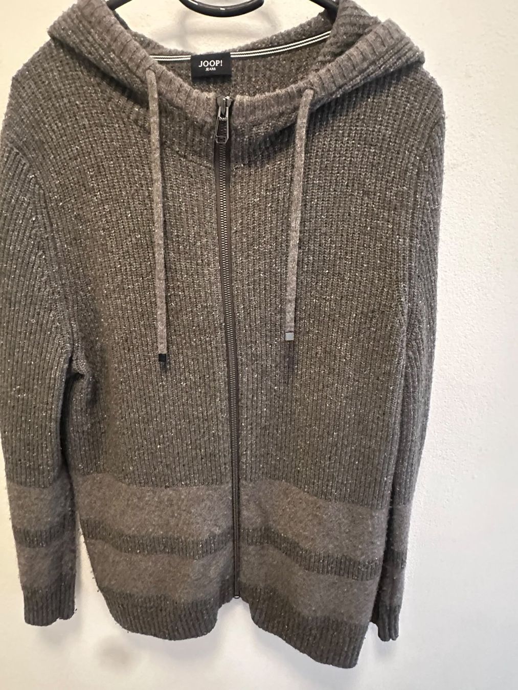 Joop Jacken: Strickjacke JOOP mit Kapuze Gr. S – Neu (gemäss Beschreibung) aus Basel von san_2jbt