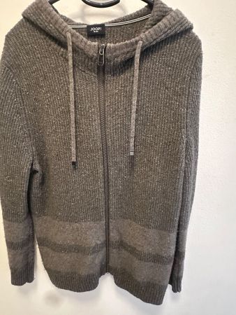 Strickjacke JOOP mit Kapuze Gr. S