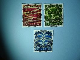 2012 Weihnachten Ersttag Vollstempel 1445-1447  ZH