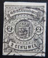 Luxemburg Kat. 4 gest. 1860 Kat. 700 Euro