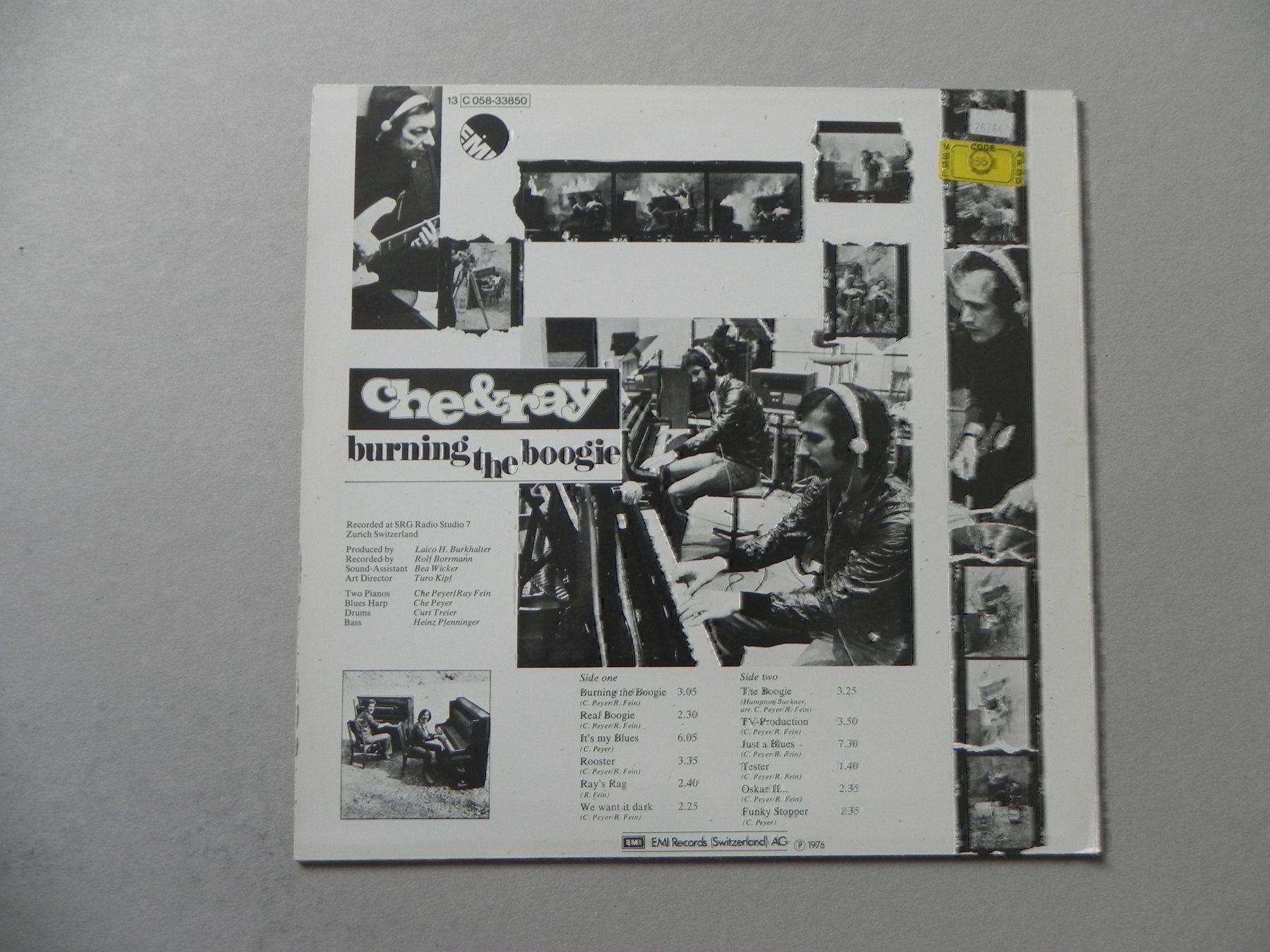 Schallplatten: LP CH Schweiz Che & Ray 1976 Burning – Gebraucht aus Siebnen von krimsie 1