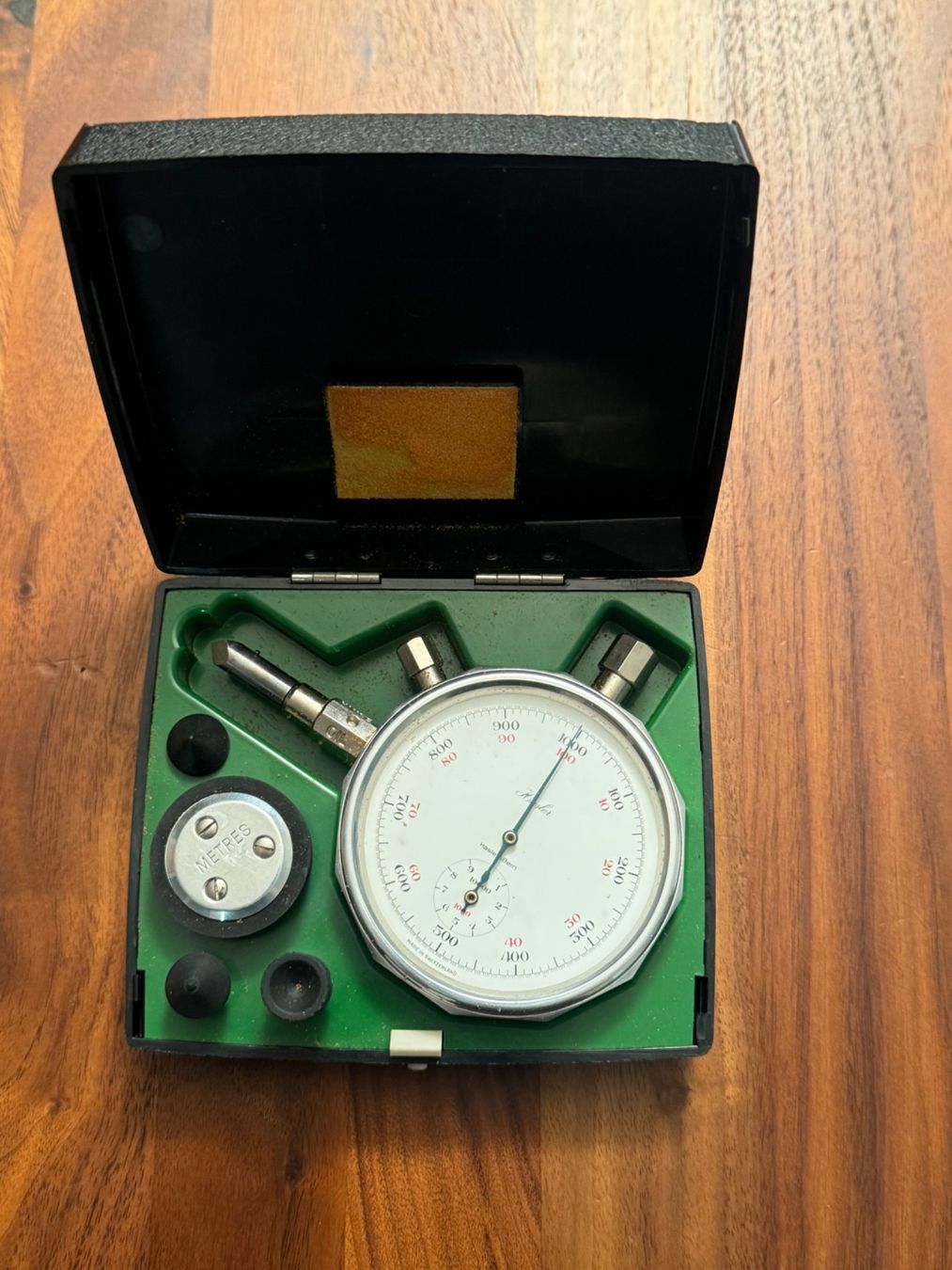Misurare: Vintage Hasler-Berne Hand Tachometer – Usato da Kaiseraugst venduto da Drasa