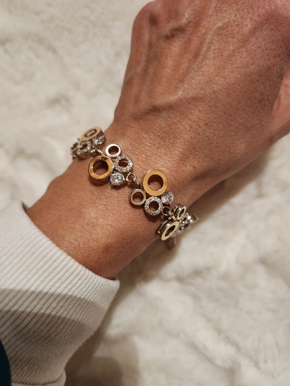 Bracciali & Braccialetti: bracelet argent + swarovski – Usato da Echandens venduto da kimy03 1