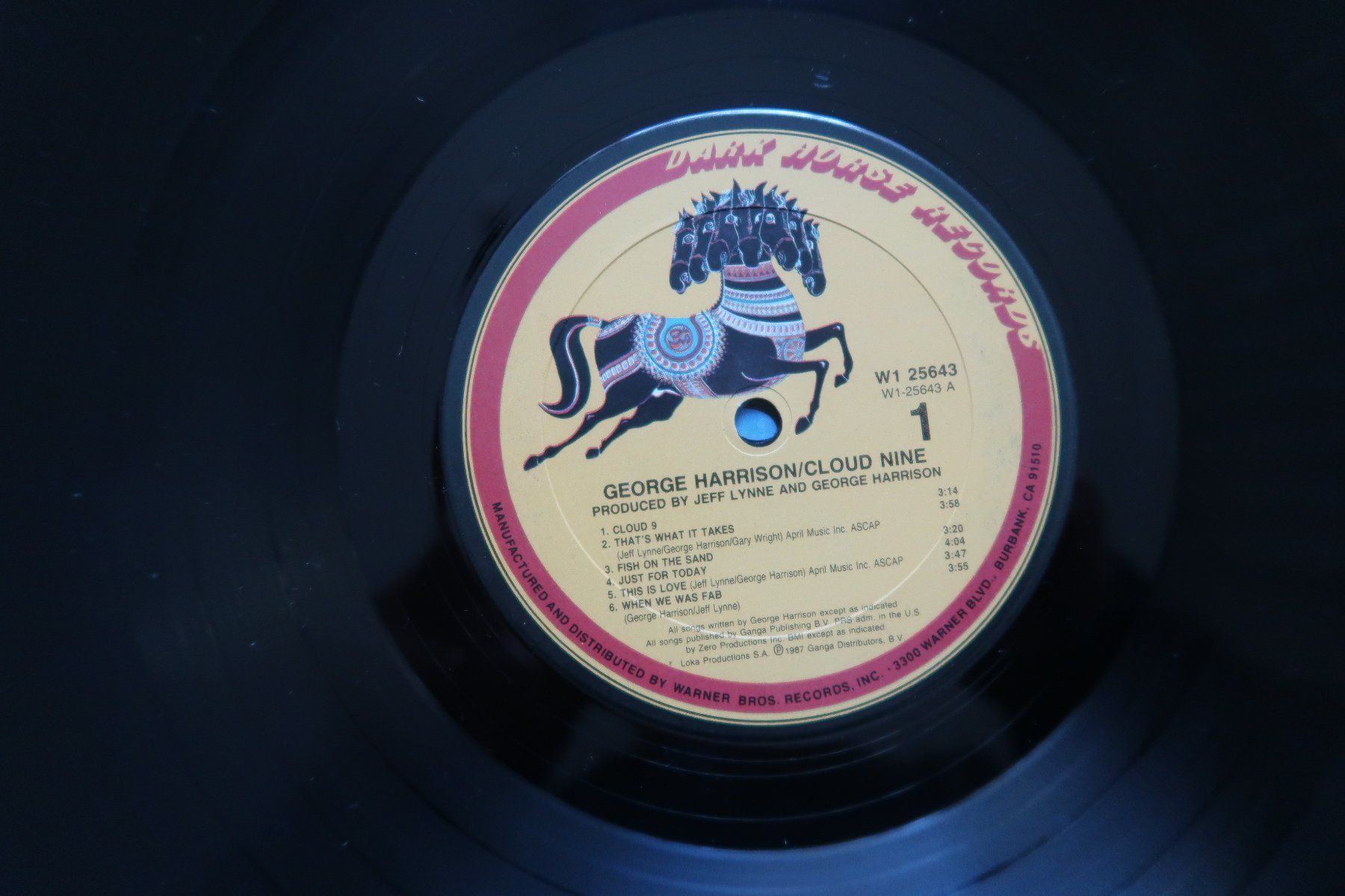 Dischi in vinile: GEORGE HARRISON - CLOUD NINE - EX- THE BEATLES - VINYL LP – Usato da Basel venduto da Patiscat 2