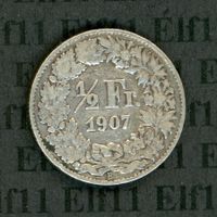 CHF___0.50 1907 -vz 50 Rappen