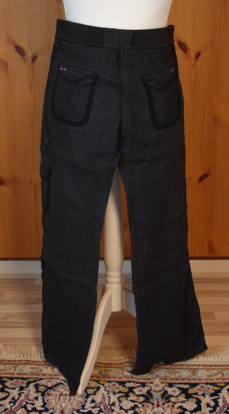 Hosen: Hose m. elastischem Bund schwarz Gr. L – Gebraucht aus Flüelen von Diversicum-Textil 6