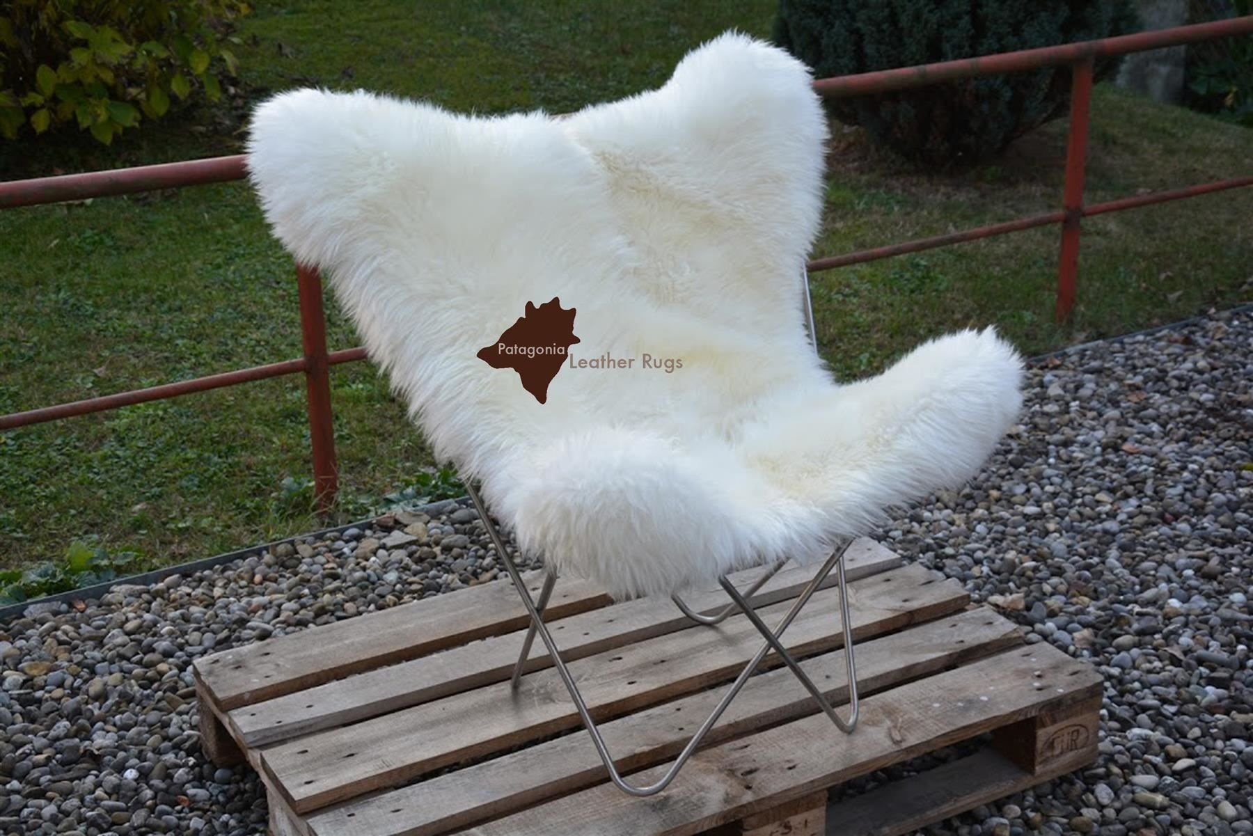 Sedie: Lammfell Stuhl BKF White – Nuovo e nell'imballaggio originale da Arbedo venduto da patagonialeatherrugs 4