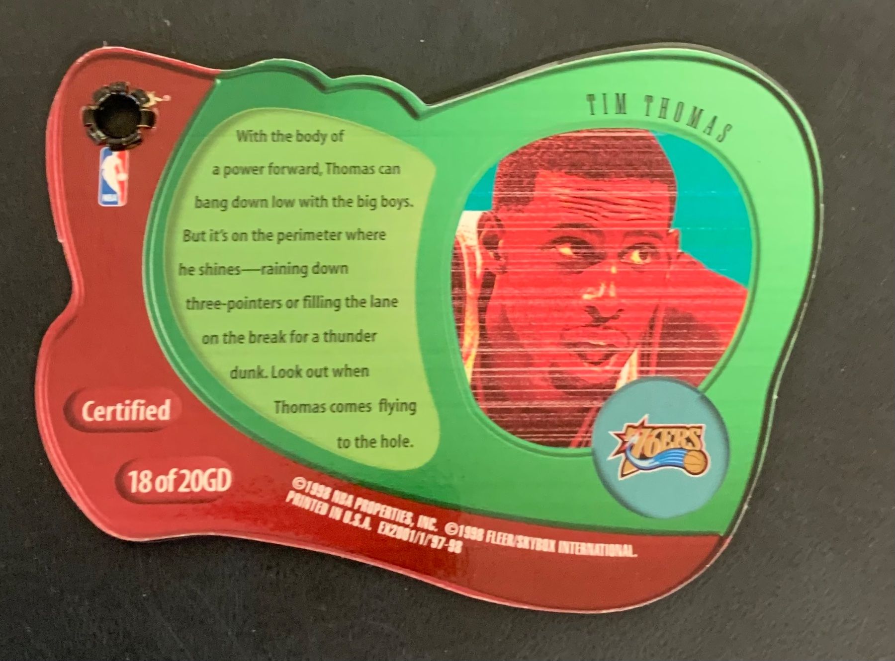 Nba Sammelbilder & Trading cards: NBA Tim Thomas Gravity denied Card – Neu (gemäss Beschreibung) aus Muttenz von joba23 1