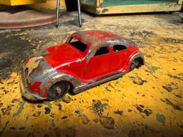 ALTES BLECH AUTO LEHMANN GERMANY VORKRIEG MIT UHRWERK