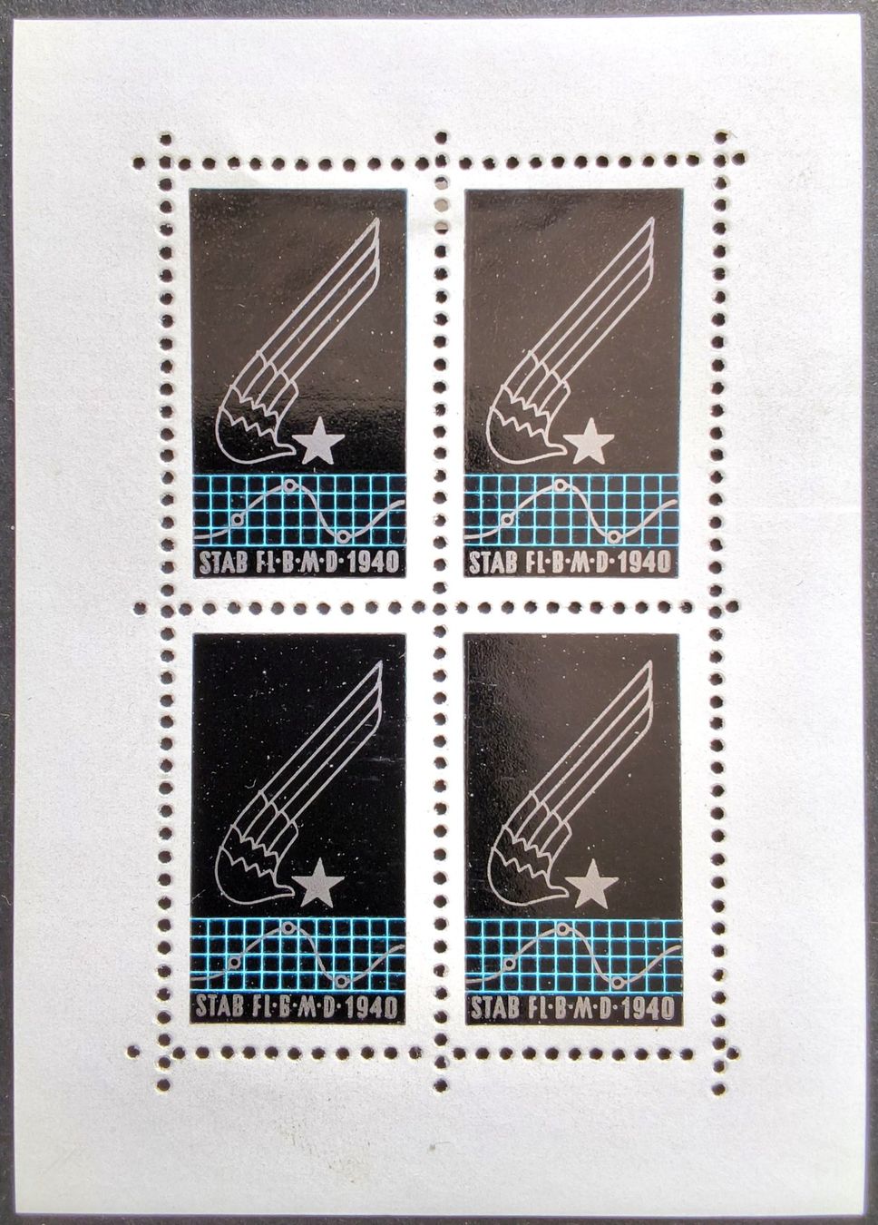 Alle Briefmarken: Stab Flieger Beob D, Wi FlBeob 7-3, 2.WK – Gebraucht aus Niederuzwil von LichtPhil