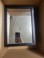 Spiegel IKEA LÖNSÅS schwarz 21x30 cm guter Zustand