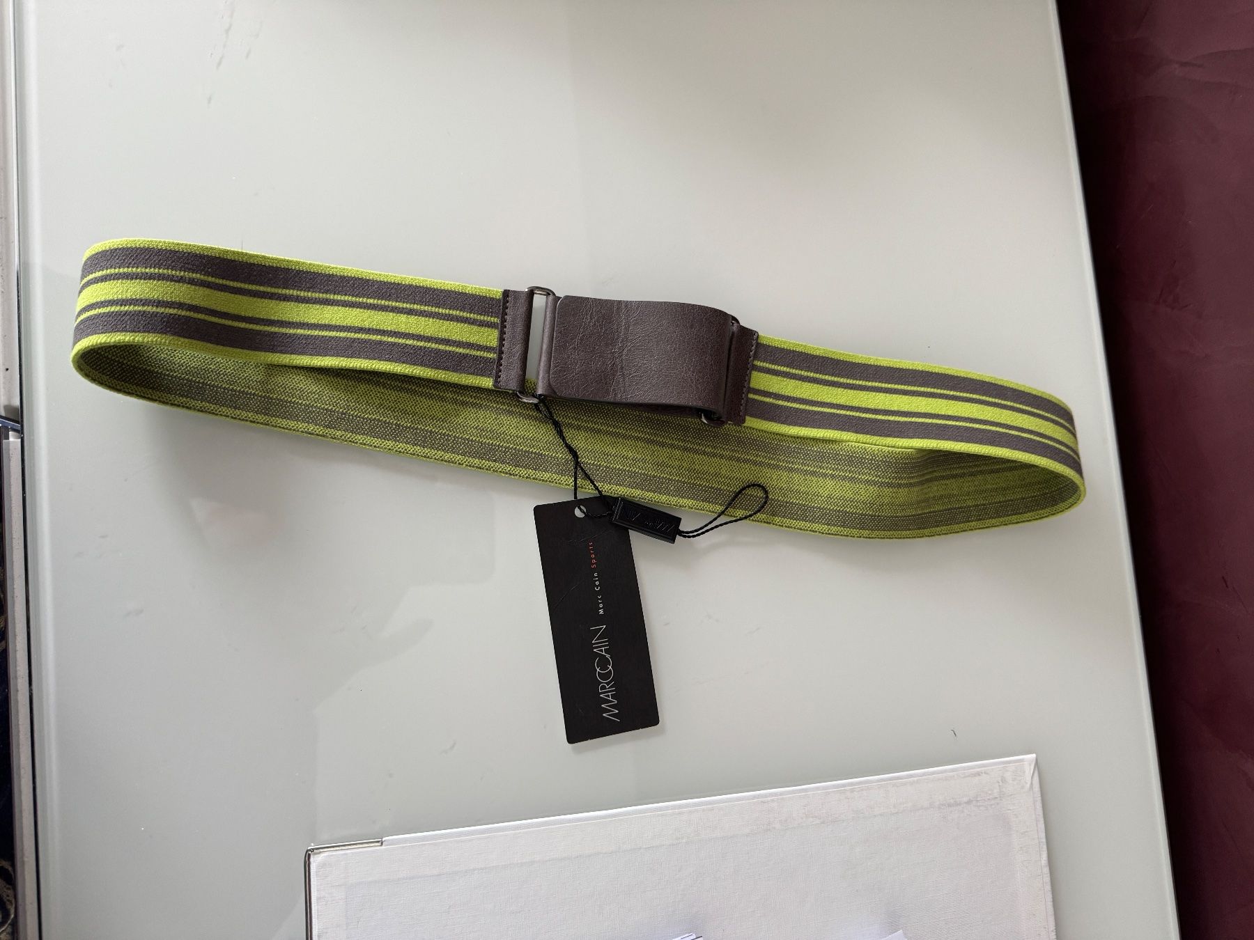 Marc Cain Cinture: Marccain Gürtel 92 cm dehnbar – Nuovo e nell'imballaggio originale da Volketswil venduto da praxis12