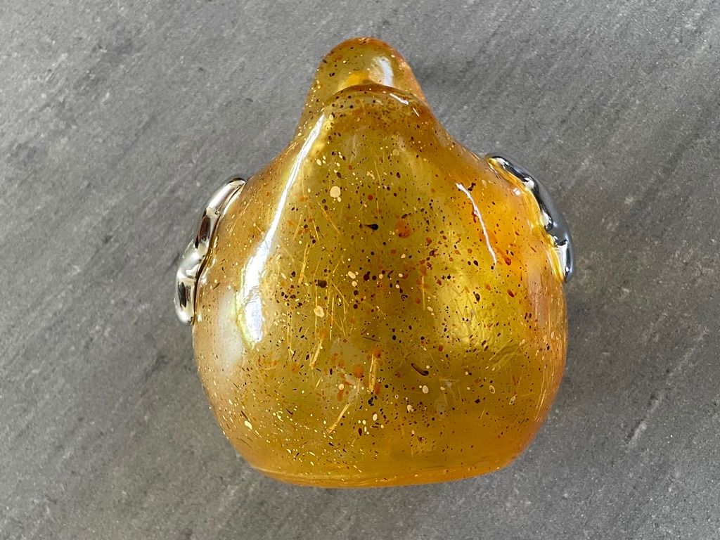 Tutte le decorazioni: Henne - gelb - silber - Dekoration – Usato da Zürich venduto da Alot16 5