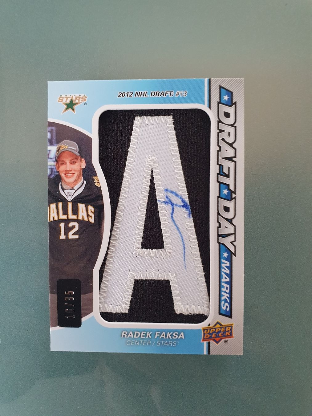 NHL Carte collezionabili: NHL Draft Day Marks Karte – Usato da Büren an der Aare venduto da Trash4