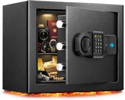 Tresor 7Kg Safe Schmuck Gold Safe Wertsachen Sicher 25L