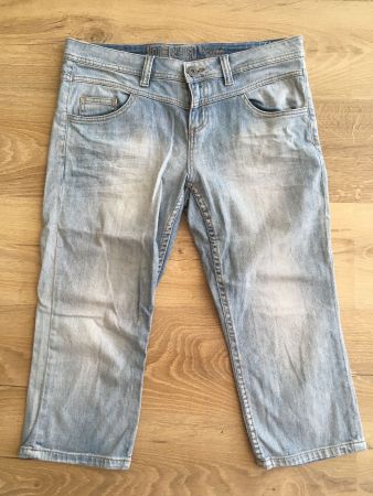 S Oliver Sommer Casual Woman Capri Jeans hell blau Gr 40