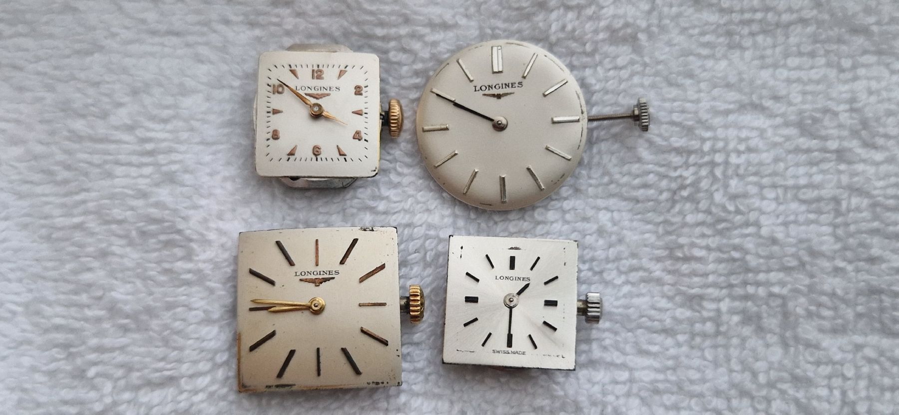 Longines Orologi: Longines Uhrwerke 4 Stk.  – Difettoso da Reiden venduto da Flohmarkt-77
